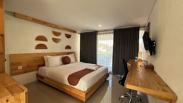 開放式客房 | 1 間臥室、書桌、免費無線上網