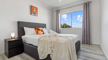 1 Schlafzimmer, Schreibtisch, Bügeleisen/Bügelbrett, WLAN