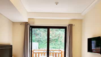 1 habitación y ropa de cama