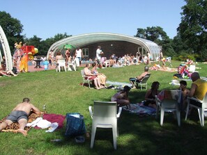 Enceinte de l’hébergement