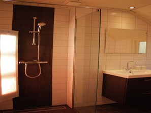 Shower - Forest Villa in Herperduin with Bubble Bath (Herpen)