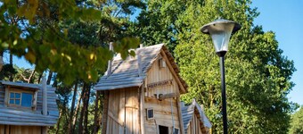 Chalet aux Pays-Bas prĂšs de l'Ătang