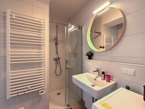 Shower, hair dryer, bidet