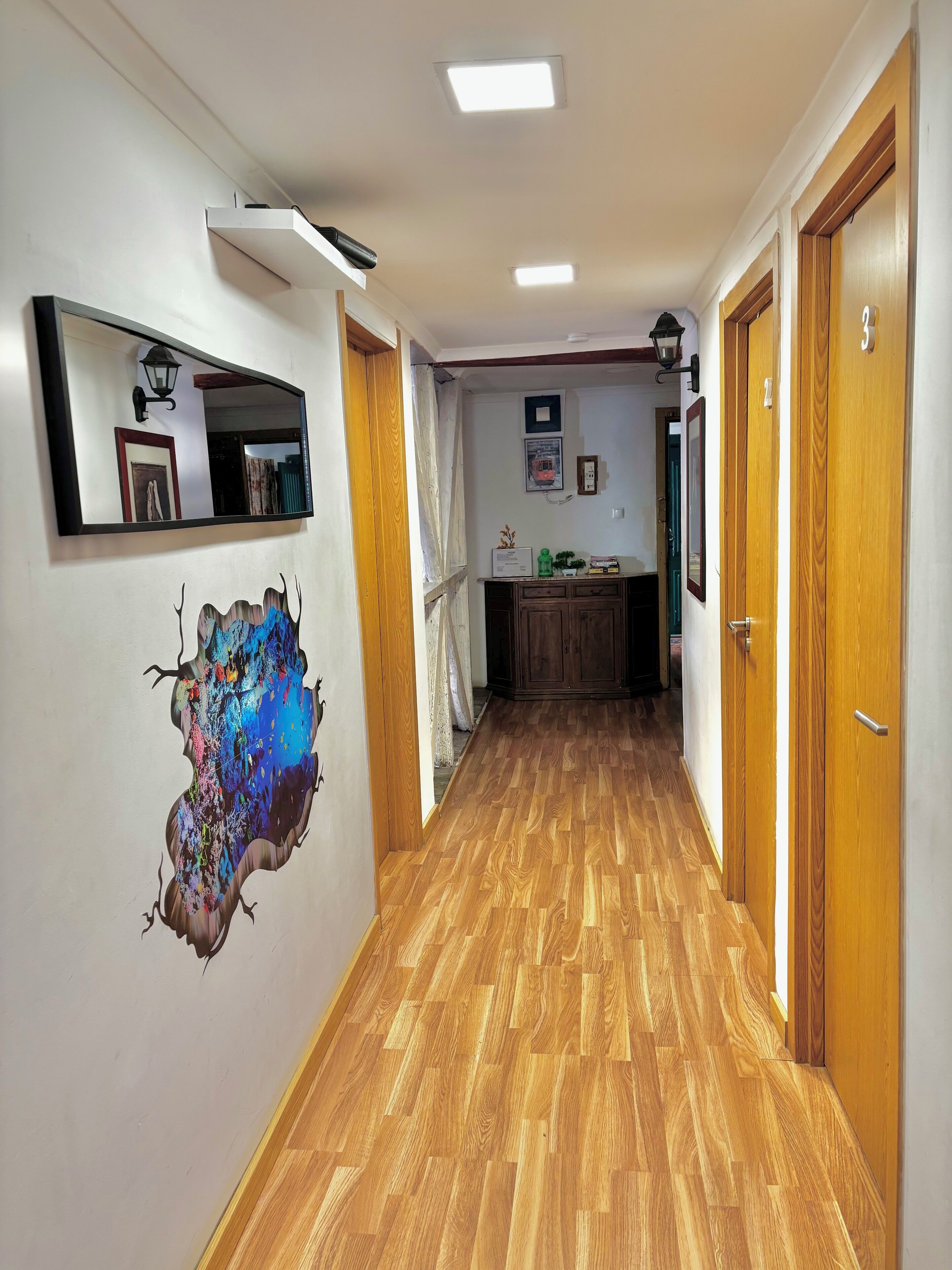 Slaapzaal, 1 slaapkamer, roken, balkon | Interieur