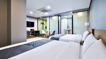 Family Twin (Breakfast not provided on Sunday) | 1 bedroom, free WiFi, bed sheets