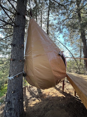 Terrazza/patio. Sky Pod/Tree Tent#1