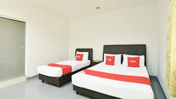 Free WiFi, bed sheets