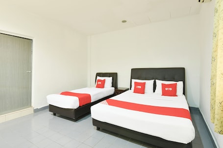 Free WiFi, bed sheets