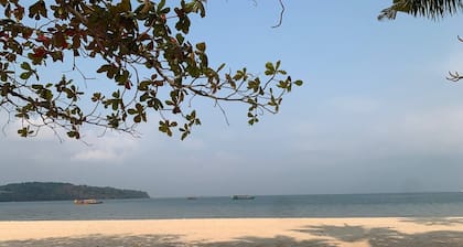 Private Bungalows with direct access to private beach and peaceful garden.