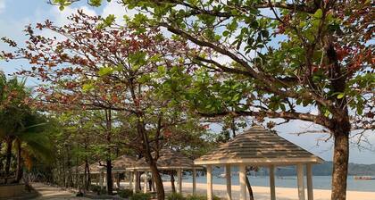 Private Bungalows with direct access to private beach and peaceful garden.