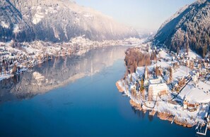 منظر من الجو على ارتفاع عالٍ