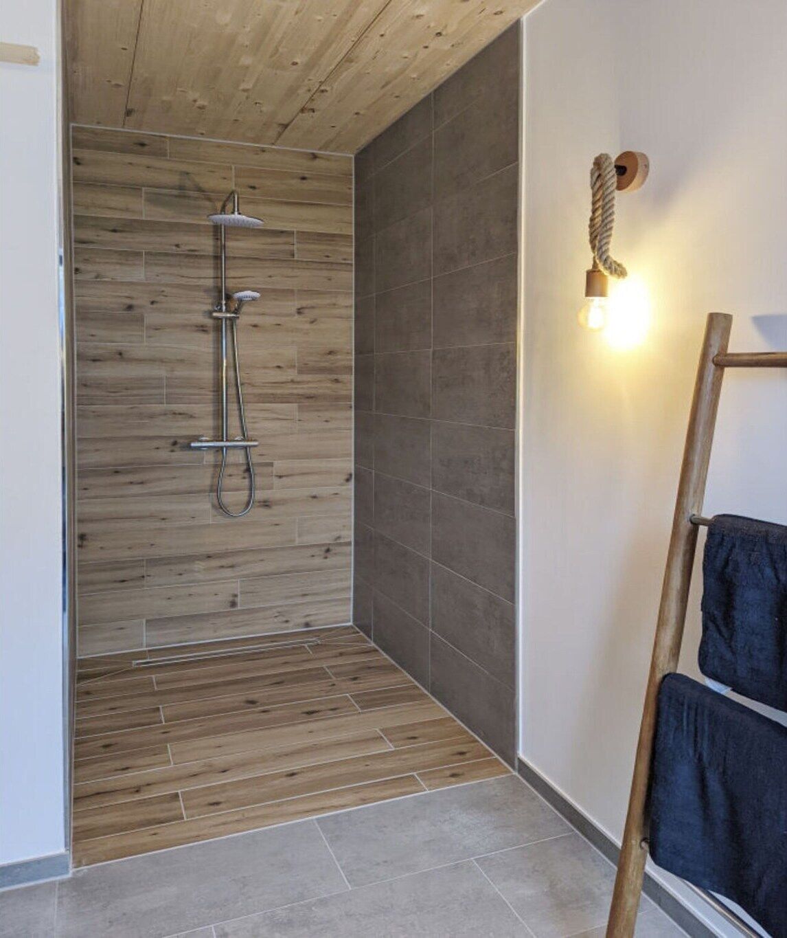 Dusche, Handtücher