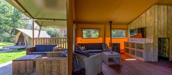 Chic Glamping Escape with Pool