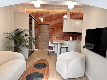 Sala de estar. Rosako Namas Apartamentai