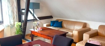 Apartamento 'Storchennest' con jardín compartido y Wi-Fi