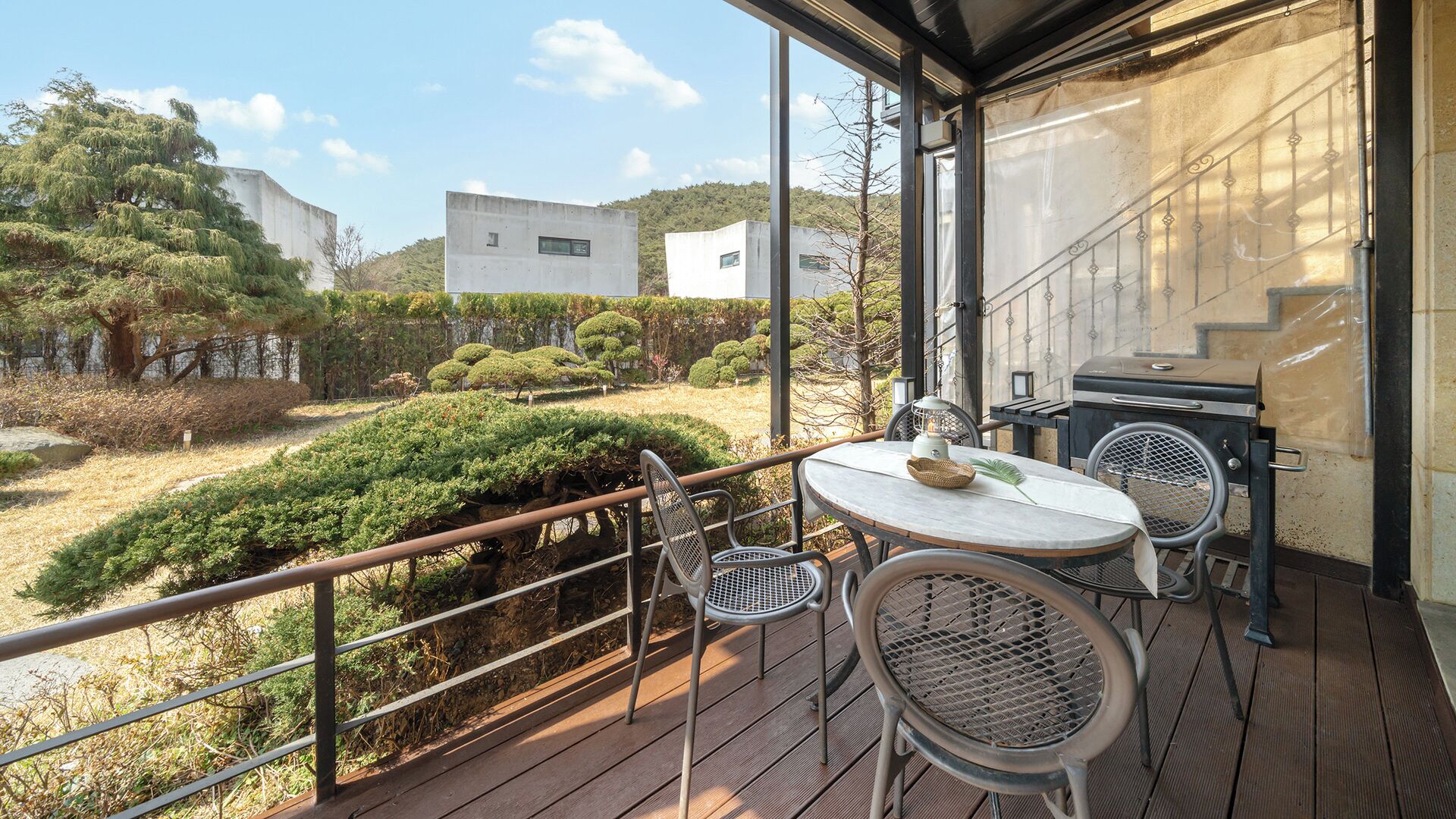 Perushuone, 1 makuuhuone (C101(Private BBQ)) | 1 makuuhuone, ilmainen Wi-Fi