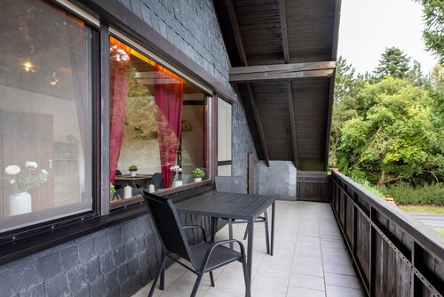 Ferienwohnung 'Schliestädt' mit Gemeinschaftsgarten, Balkon und Wi-Fi
