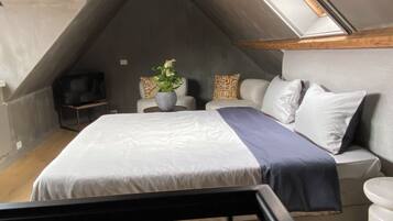 Alloggio Luxury su due livelli, vista città | 1 camera, Wi-Fi gratuito