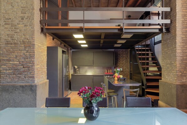 Private kitchen - Santa Cecilia Loft (Rome)