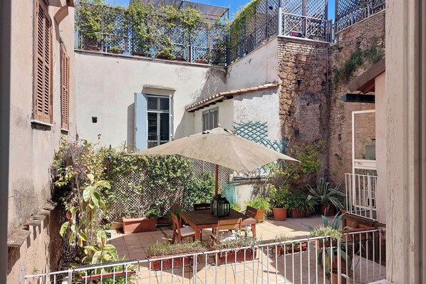 Lejlighed (1 Bedroom) | Terrasse/gårdhave