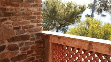 Classic Studio, Partial Sea View | Terrace/patio