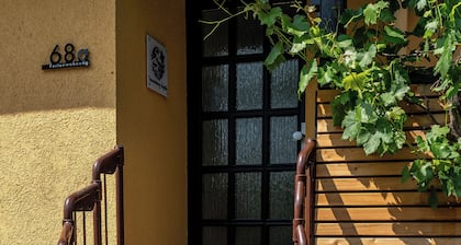 "Augustus" vacation apartment in Radebeul, for 4 guests, 75m², with terrace and fireplace