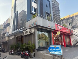 Fachada de la propiedad