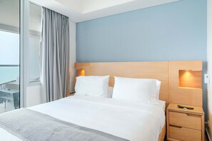 1 makuuhuone, silitysrauta/-lauta, vuodevaatteet