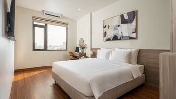 Standard-huone, kaupunkinäköala | 1 makuuhuone, minibaari, äänieristys, lisävuoteet