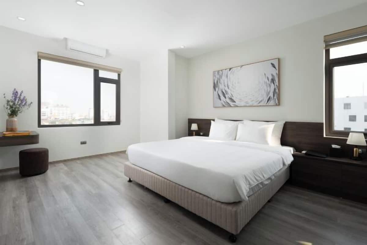 1 habitación, minibar, insonorización y camas extra