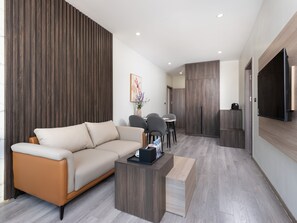 奢華套房, 城市景觀 | 迷你吧、隔音、折疊床/加床、免費無線上網