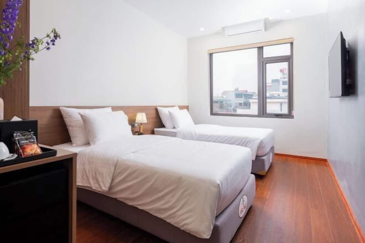 1 habitación, minibar, insonorización y camas extra
