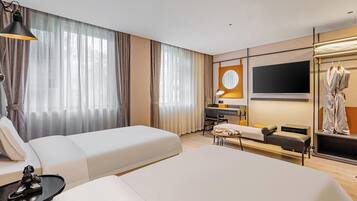 Basic Twin Room, Non Smoking, City View | Free WiFi