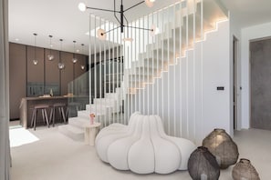 Villa, 4 chambres, accessible aux personnes à mobilité réduite, fumeur | Salle de séjour
