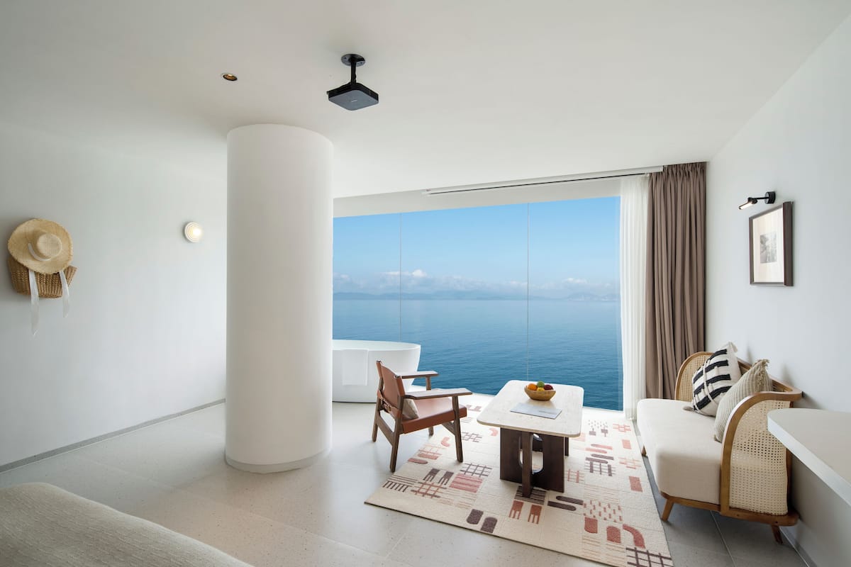 Classic Double Room, Sea View | Premium bedding, down comforters, free minibar, individually decorated