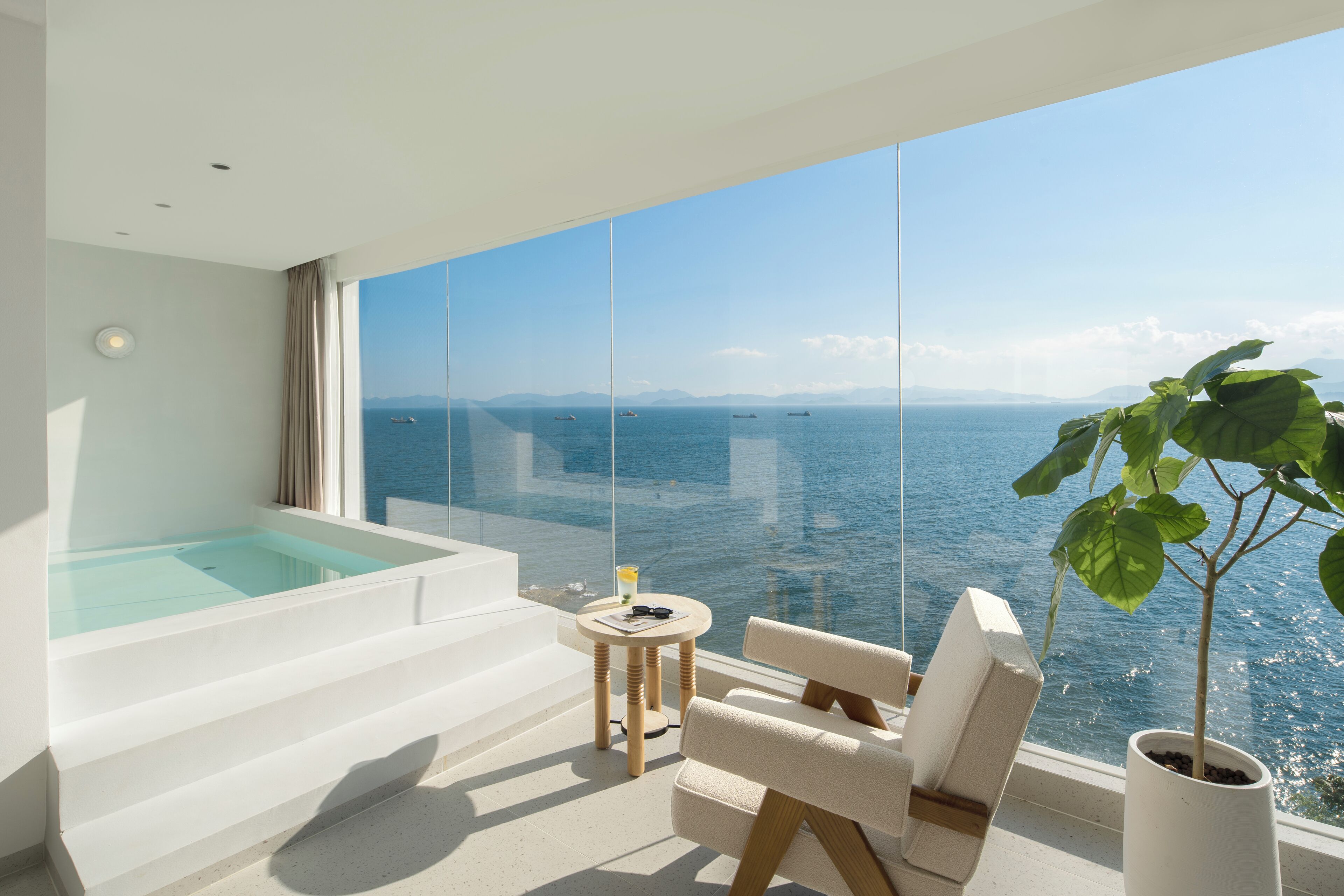 Doppia Deluxe, vista mare | Vista spiaggia/mare
