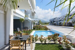Seasonal outdoor pool