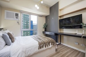 1 sovrum, strykjärn/strykbräda, wi-fi och sängkläder