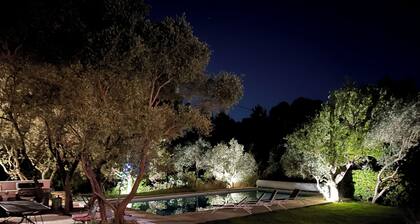 Welcome to your slice of paradise: Charming villa, XXL pool, 5 min from Aix