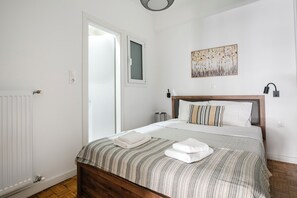 Apartment, 2 Bedrooms, Balcony, City View | 2 bedrooms, premium bedding, in-room safe, individually decorated