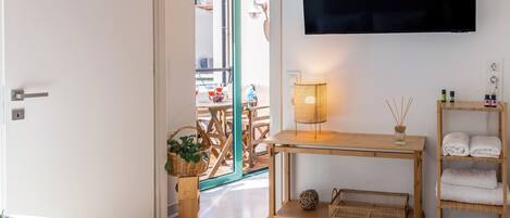 1 bedroom, iron/ironing board, travel crib, free WiFi