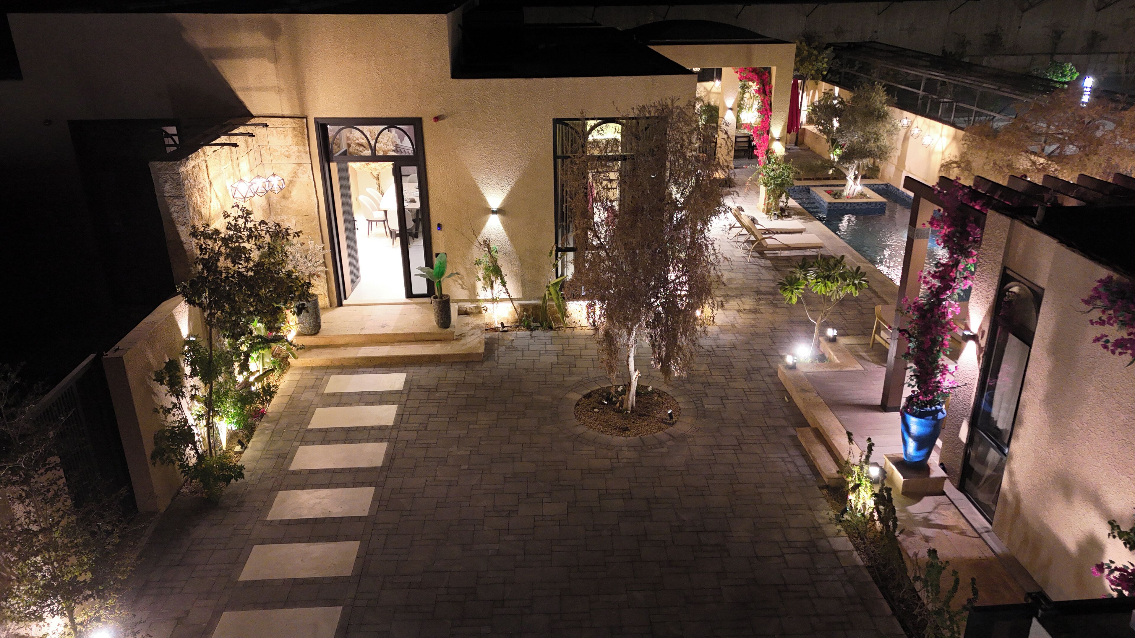 Espace mariage en plein air