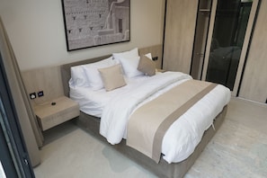 Executive Chalet, Mountain View | 2 bedrooms, premium bedding, down comforters, memory foam beds - Voyage Itlalat Resort (Diryah)