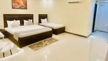 Superior Double Room, City View | In-room safe, desk, laptop workspace, iron/ironing board