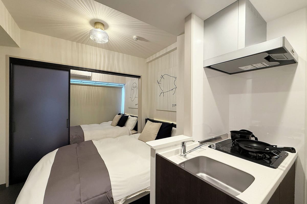 1 bilik tidur, seterika/papan seterika, Wi-fi percuma