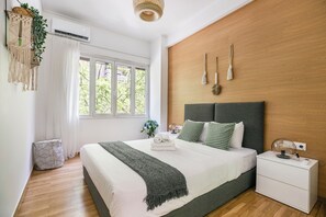 Basic Apartment, 2 Bedrooms, Kitchen, City View | 2 bedrooms, in-room safe, individually decorated, individually furnished