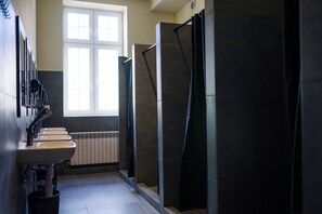 Economy Shared Dormitory | Bathroom | Shower, hair dryer, towels - Boutique-capsule Hostel (Warsaw)