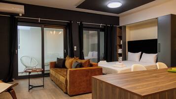 1 makuuhuone, silitysrauta/-lauta, Wi-Fi