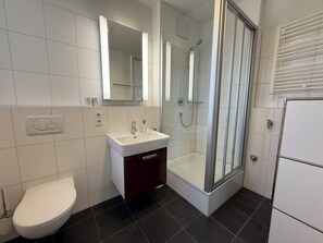 Hair dryer, towels