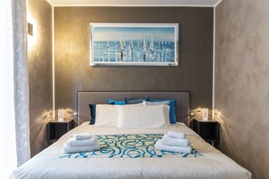 2 Schlafzimmer, Reisekinderbett, WLAN, Bettwäsche